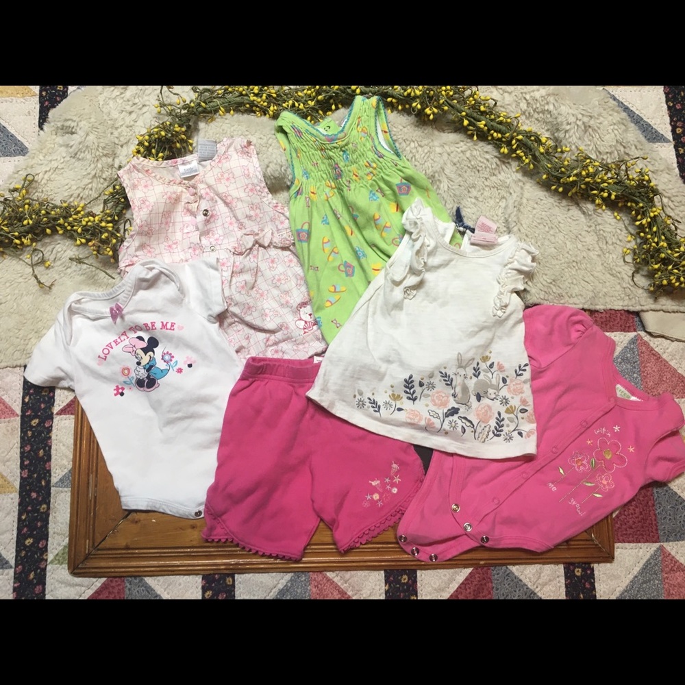 Six piece 3/6 months mixture lot